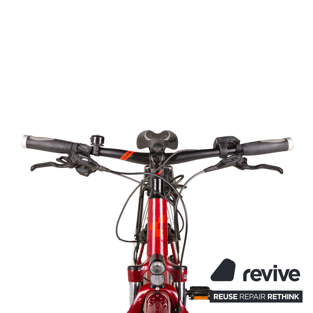 CUBE CROSS HYBRID PRO 500 ALLROAD 2017 E-City Bike Red Bicycle