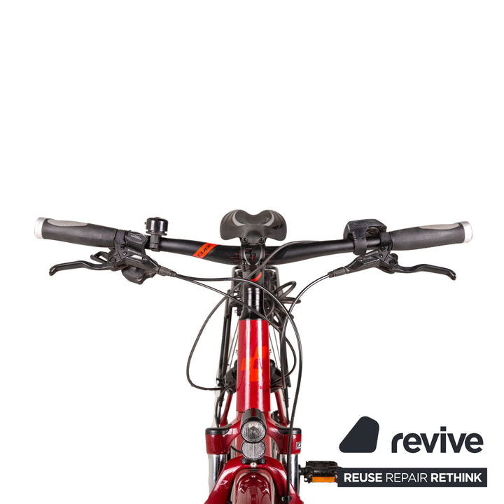 CUBE CROSS HYBRID PRO 500 ALLROAD 2017 E-City Bike Red Bicycle