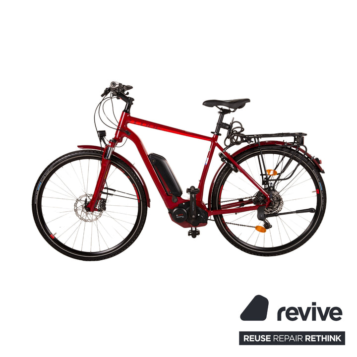 CUBE CROSS HYBRID PRO 500 ALLROAD 2017 E-City Bike Red Bicycle