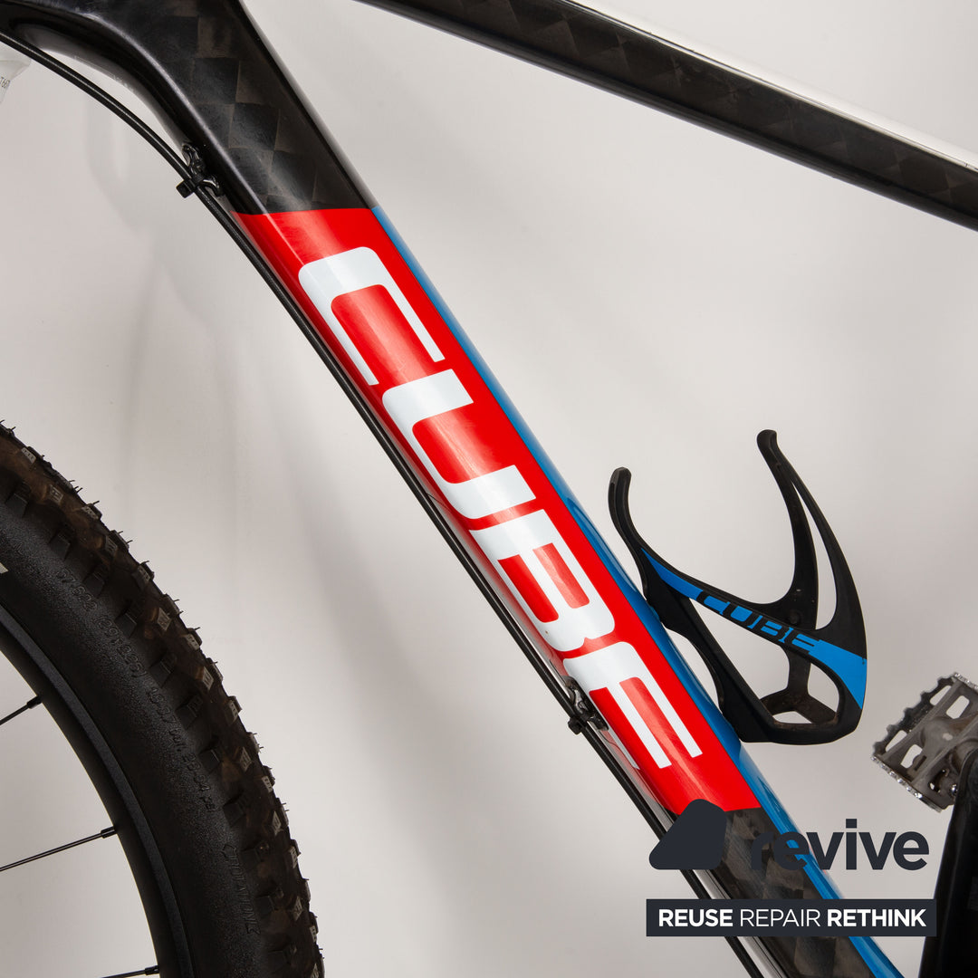 cube rennrad rot weiß CUBE Mountainbike ELITE C:68 SL 2018 Schwarz Carbon - 2. Hand