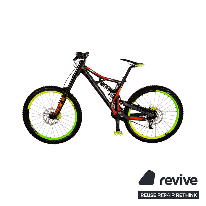Cube Mountain Bike Orange Black RG S Configured Bicycle Fully