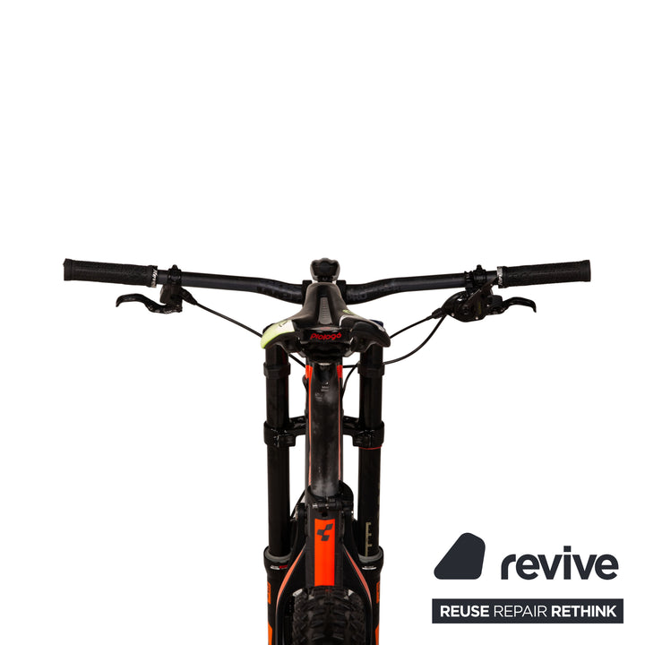 Cube Mountain Bike Orange Black RG S Configured Bicycle Fully