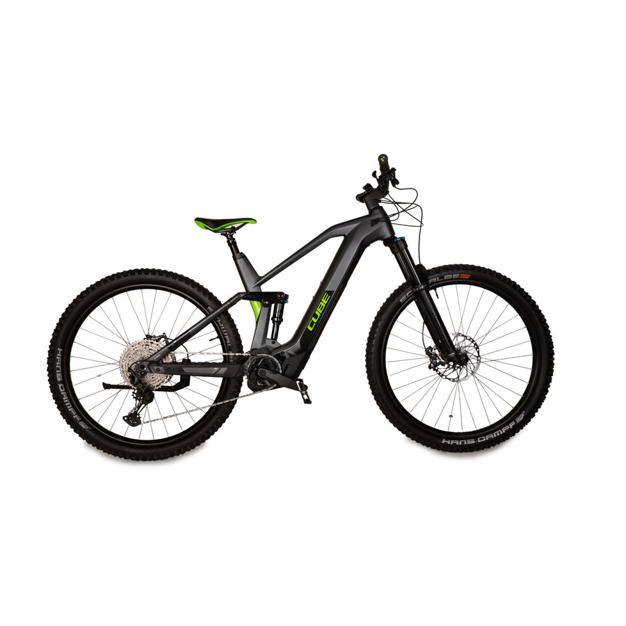 Cube STEREO HYBRID 140 HPC 2021 Aluminium E-Mountainbike Grau RG L Fahrrad Fully