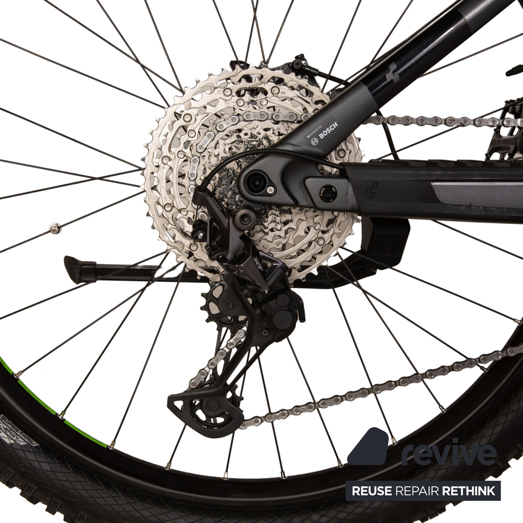Cube STEREO HYBRID 140 HPC 2021 Aluminium E-Mountainbike Grau RG L Fahrrad Fully