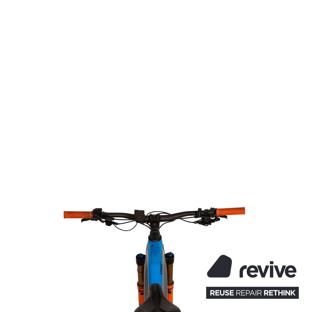stereo hybrid 140 hpc actionteam 625 kiox CUBE E-Mountainbike Stereo Hybrid 140 HPC Actionteam 625 Kiox Actionteam 2021 Weiß Aluminium - 2. Hand