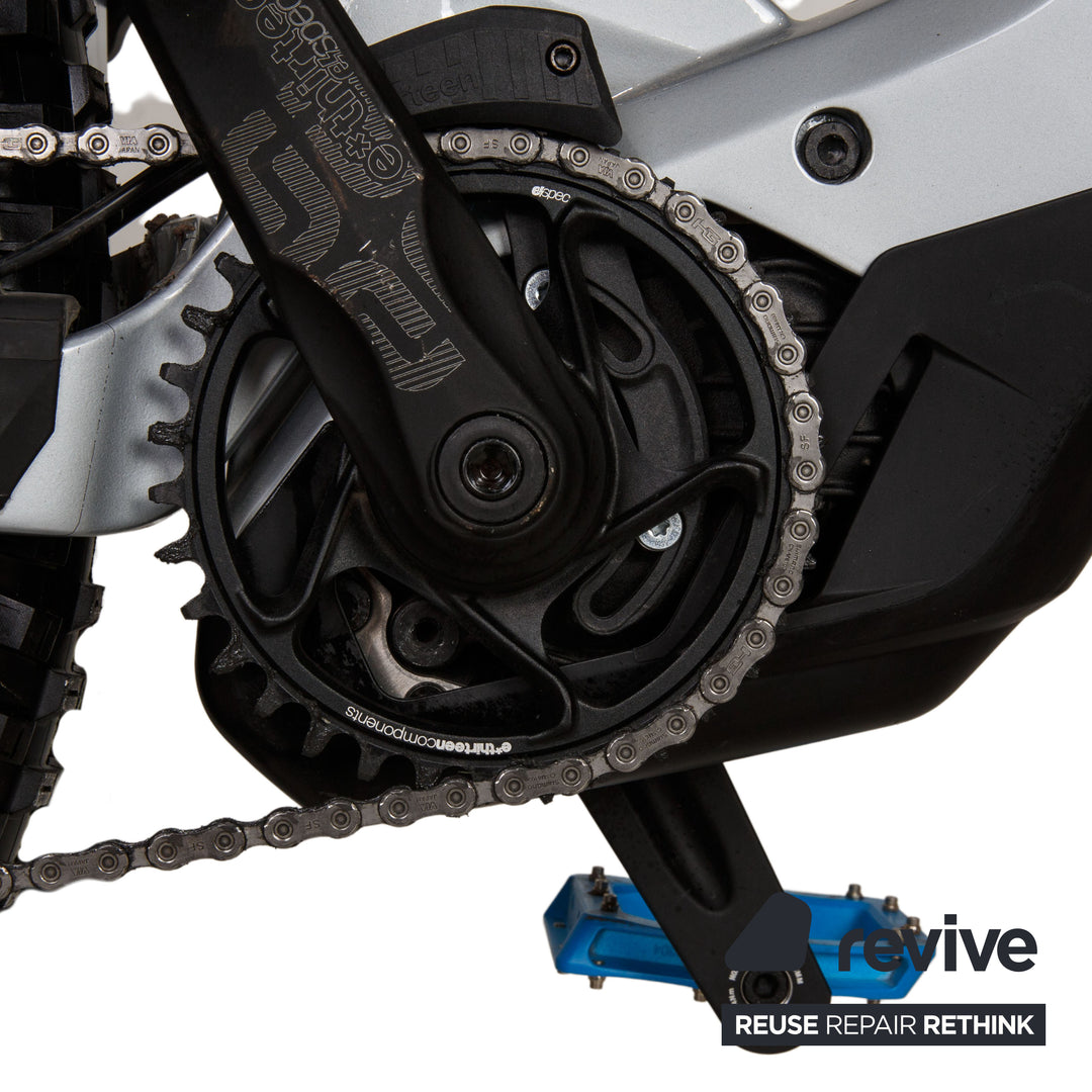kette für cube stereo hybrid 140 CUBE E-Mountainbike Stereo Hybrid 140 HPC Actionteam 625 Kiox Actionteam 2021 Weiß Aluminium - 2. Hand