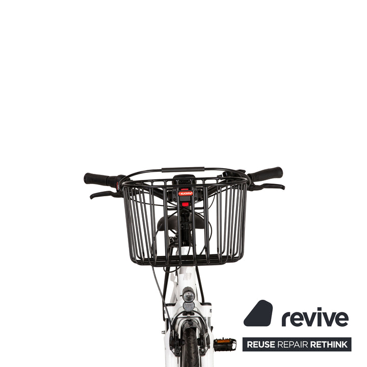 Cube TOWN HYBRID ONE 500 2018 Aluminium E-City Bike Weiß RH 42 Fahrrad