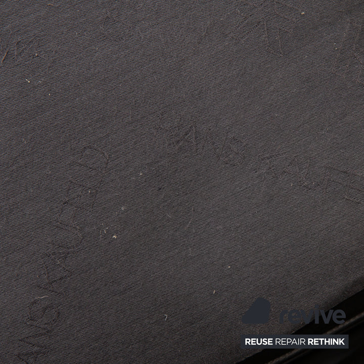 de Sede DS 118 Leder Sofa Schwarz Zweisitzer Couch