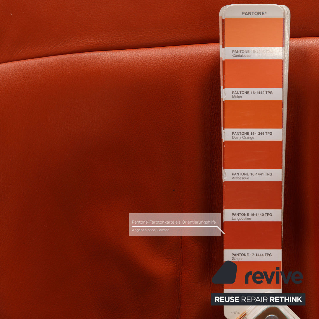 de Sede DS 144 Leder Sessel Orange