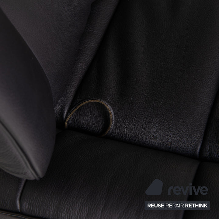de Sede DS 158 Leather Lounger Black Armchair