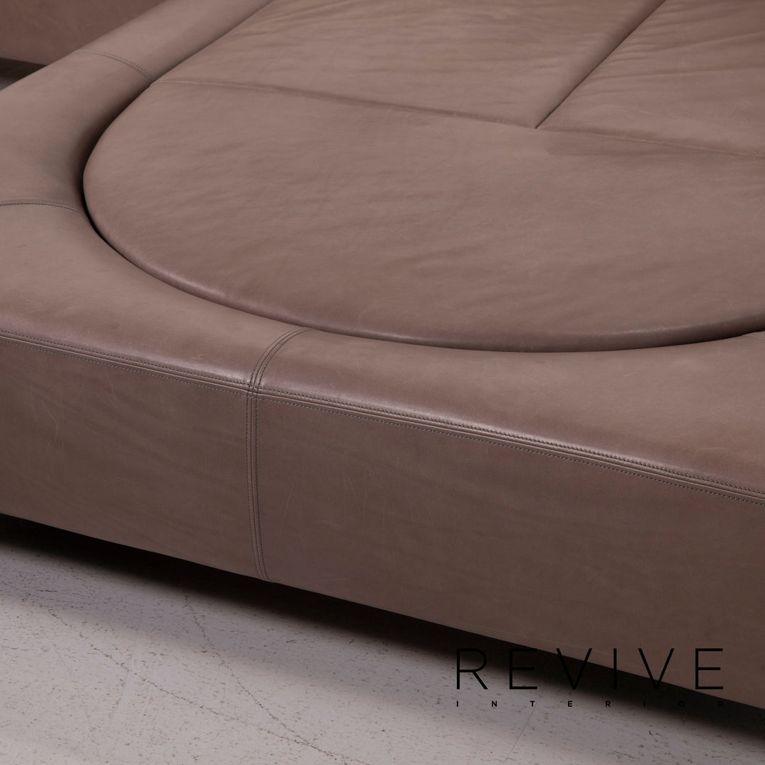de Sede ds 165 leather sofa brown corner sofa feature #15113