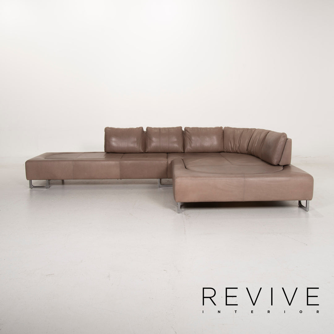 de Sede ds 165 leather sofa brown corner sofa feature #15113