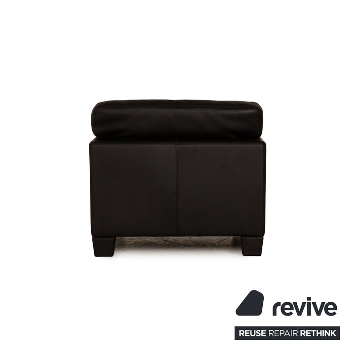 de Sede DS 17 Leder Sessel Schwarz