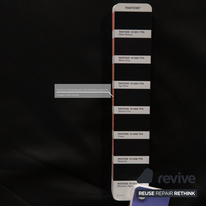 De Sede ds 2011 Leder Zweisitzer Schwarz Sofa Couch