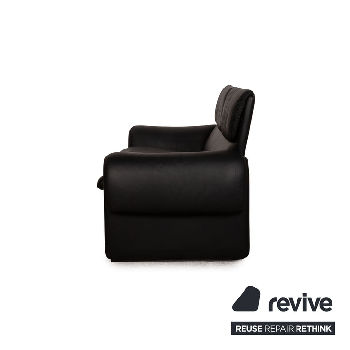 De Sede ds 2011 Leder Zweisitzer Schwarz Sofa Couch