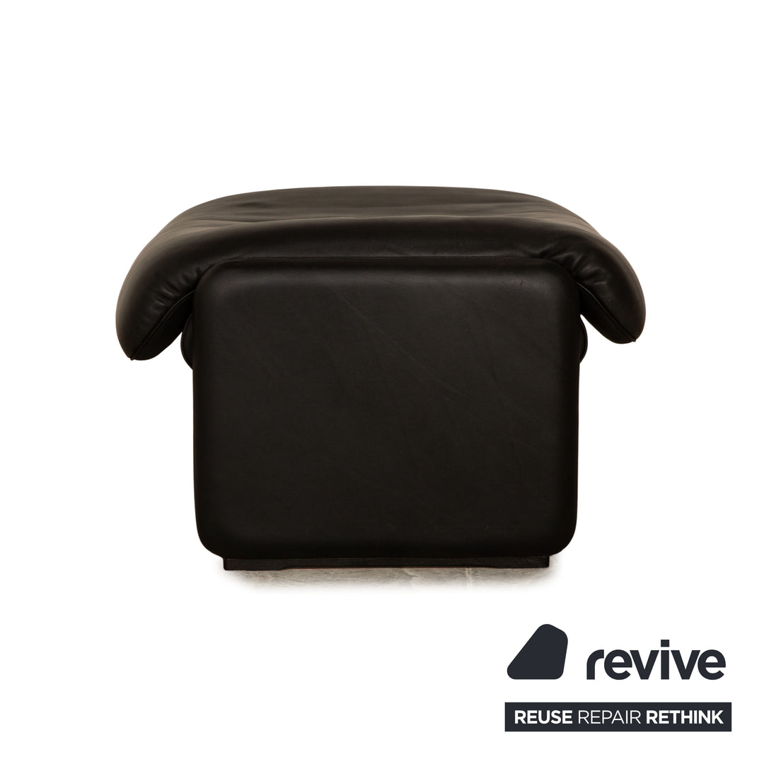 de Sede DS 2018 Leder Hocker Schwarz