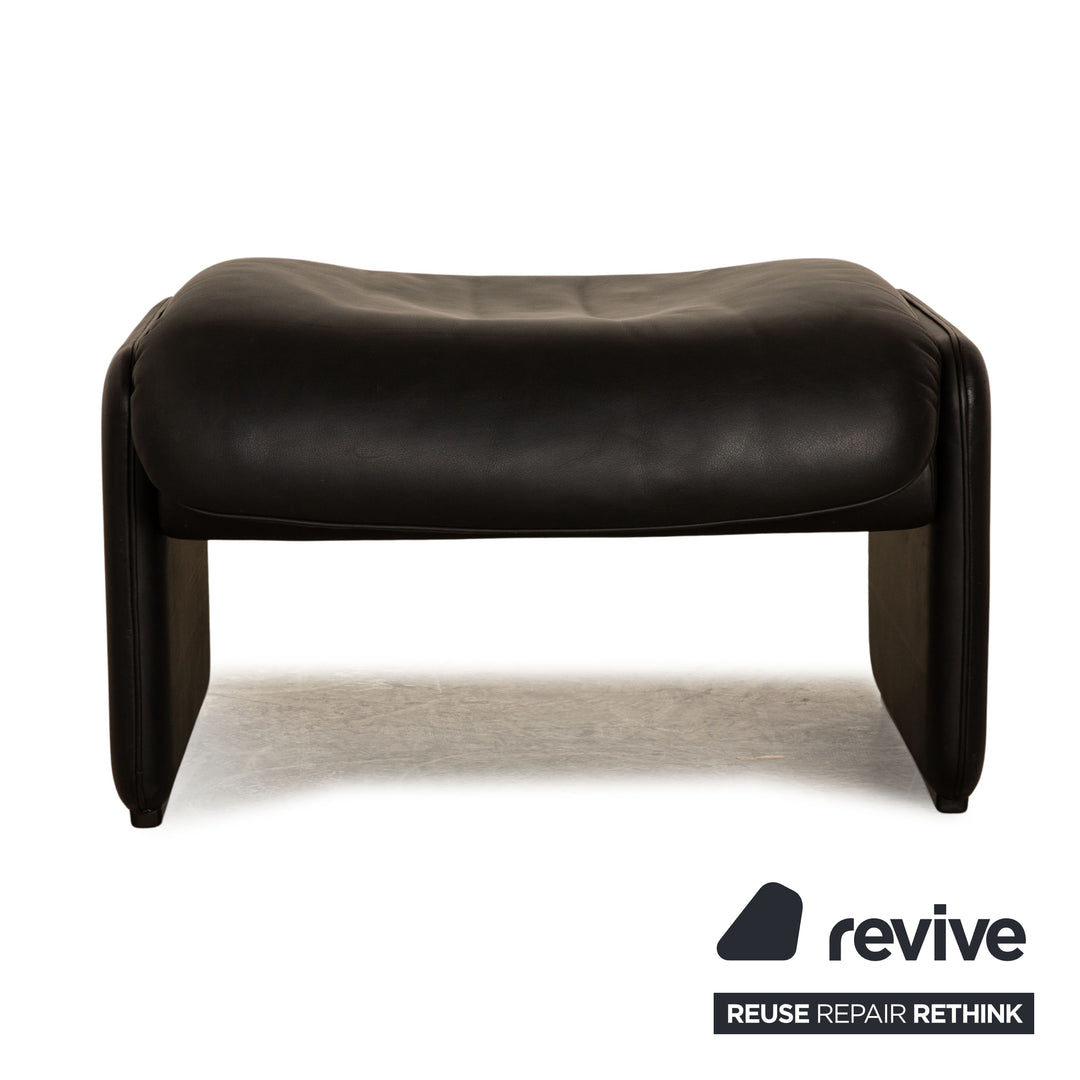 de Sede DS 2018 Leder Hocker Schwarz
