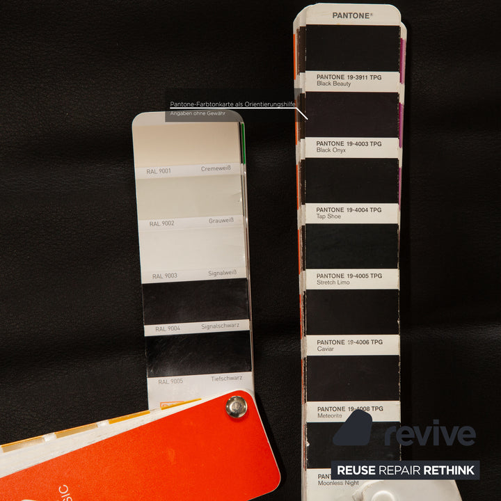 de Sede DS 2018 Leder Hocker Schwarz