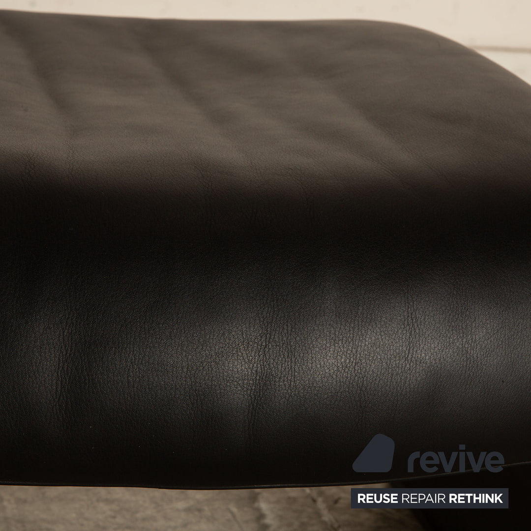 de Sede DS 2018 Leder Hocker Schwarz