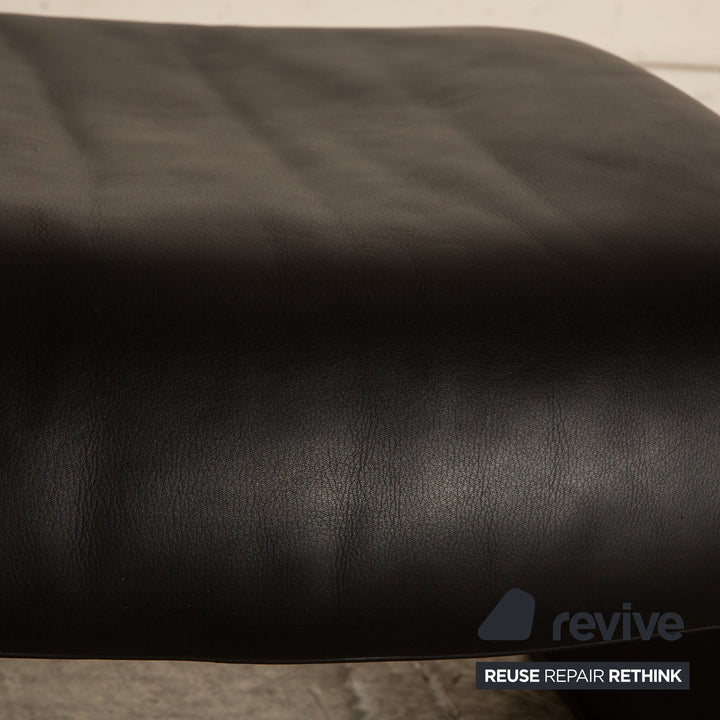 de Sede DS 2018 Leder Hocker Schwarz