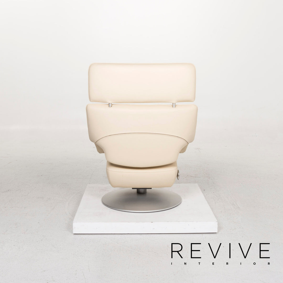 de Sede DS 255/11 Leder Sessel Creme Funktion Relaxfunktion #13189