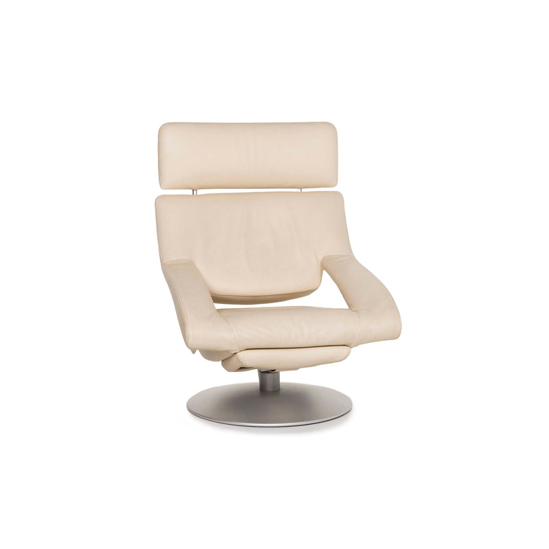 de Sede DS 255/11 Leder Sessel Creme Funktion Relaxfunktion 