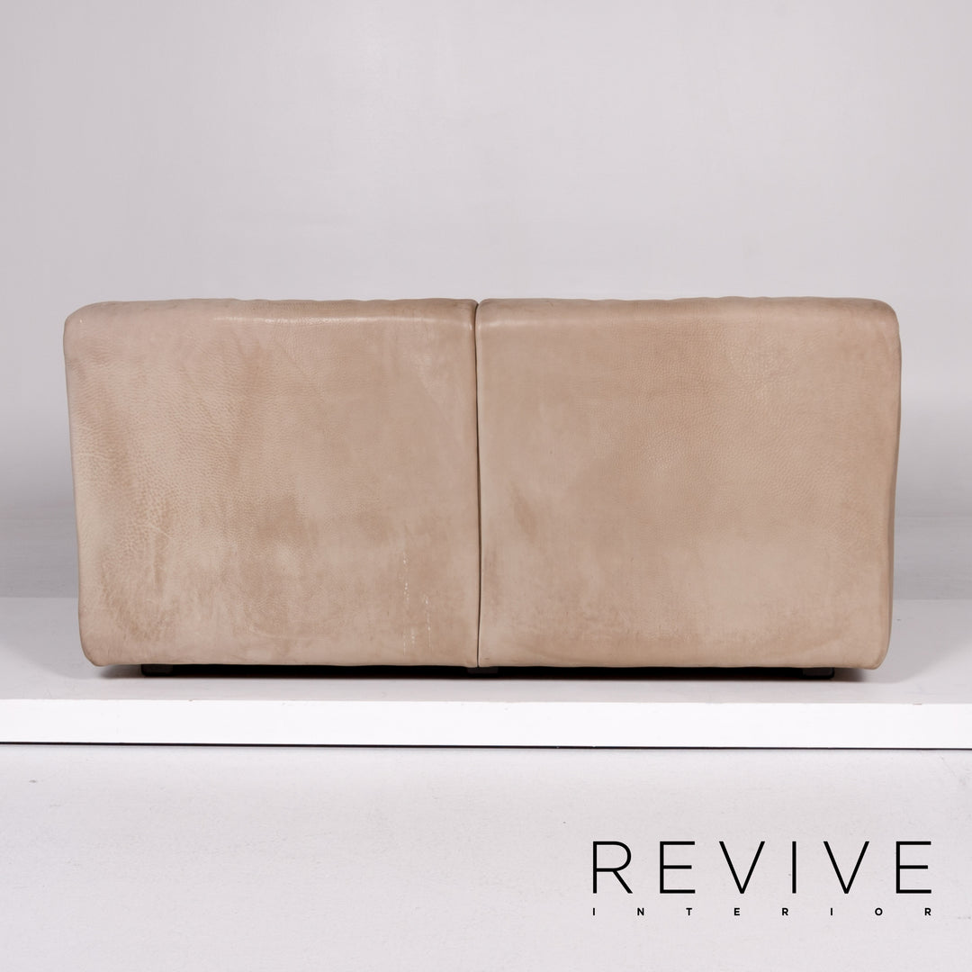 de Sede DS 42 Leder Sofa Braun Zweisitzer Couch #10340
