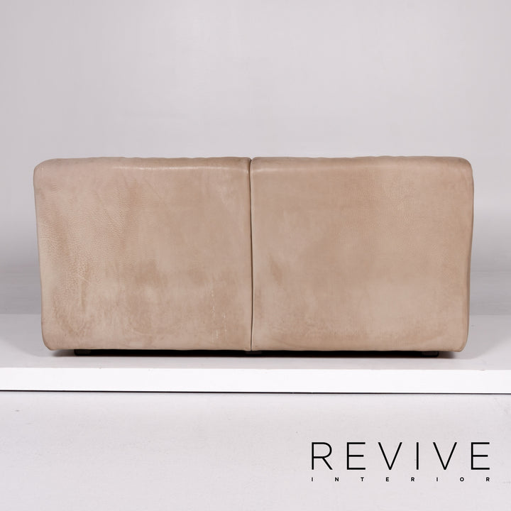 de Sede DS 42 Leder Sofa Braun Zweisitzer Couch #10340