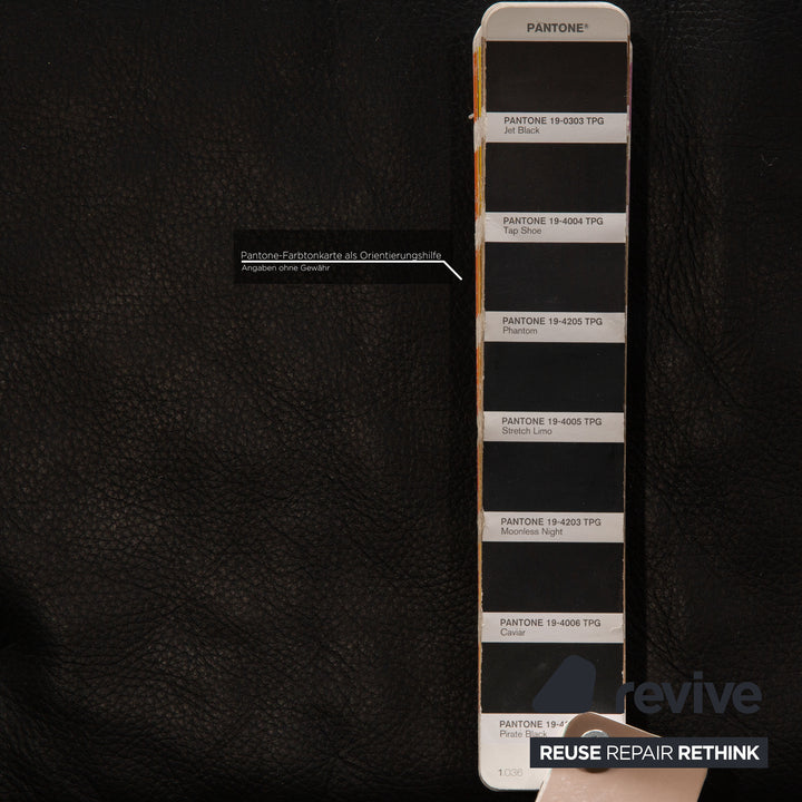 de Sede DS 450 Leder Sofa Schwarz Zweisitzer Couch Funktion Relaxfunktion