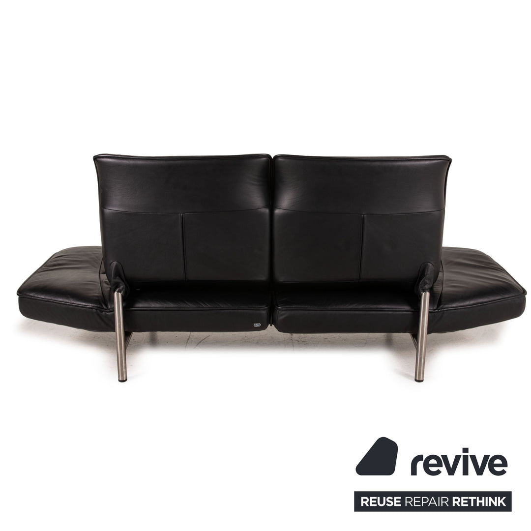 de Sede DS 450 Leder Sofa Schwarz Zweisitzer Funktion