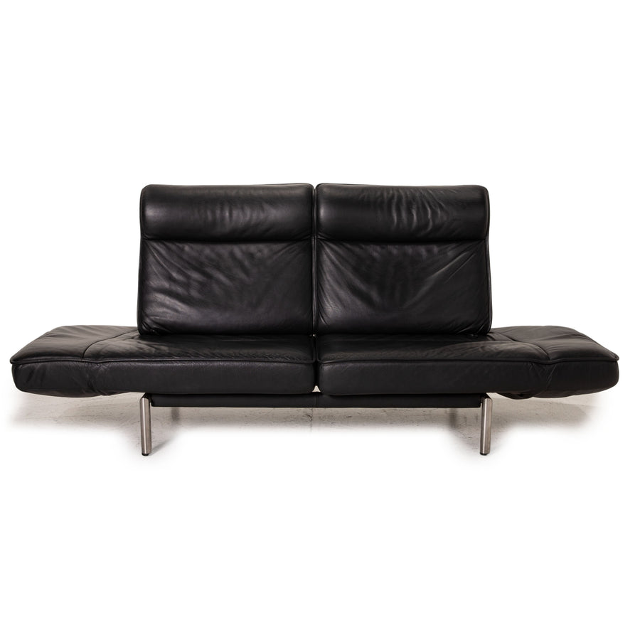 de Sede DS 450 Leder Sofa Schwarz Zweisitzer Funktion