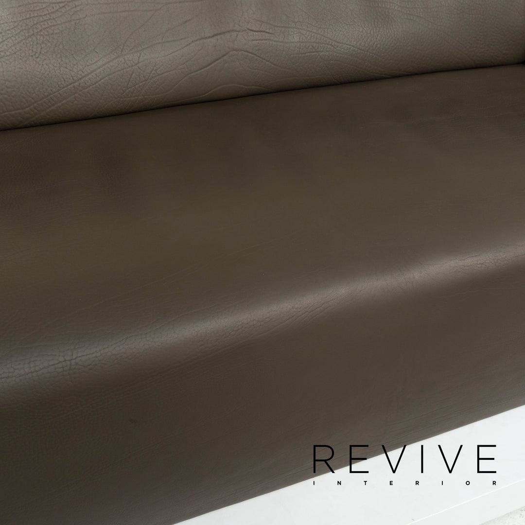 de Sede ds 47 Braun Dreisitzer #13086