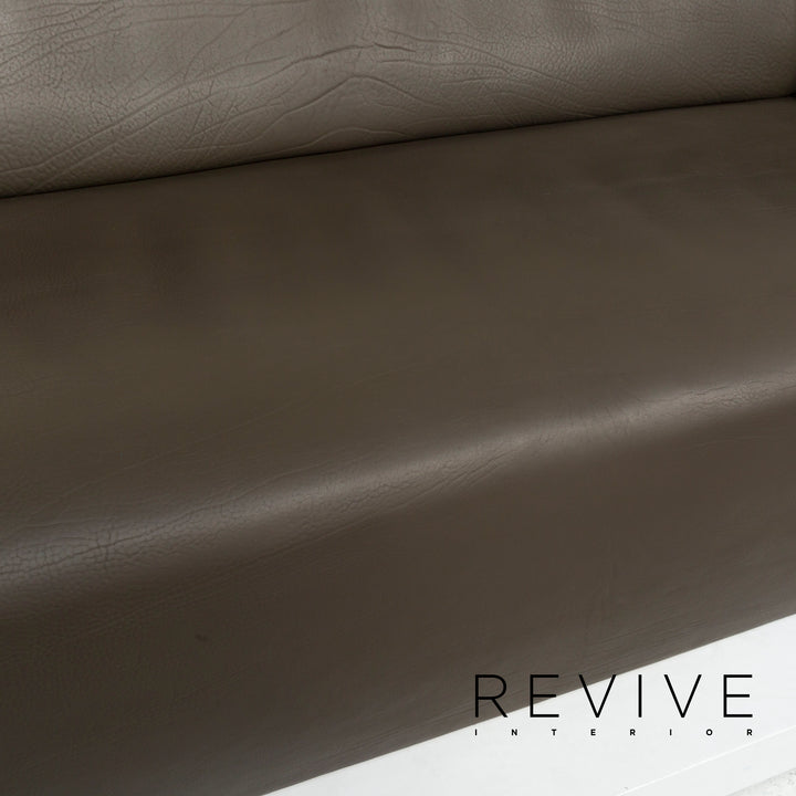 de Sede ds 47 Braun Dreisitzer #13086