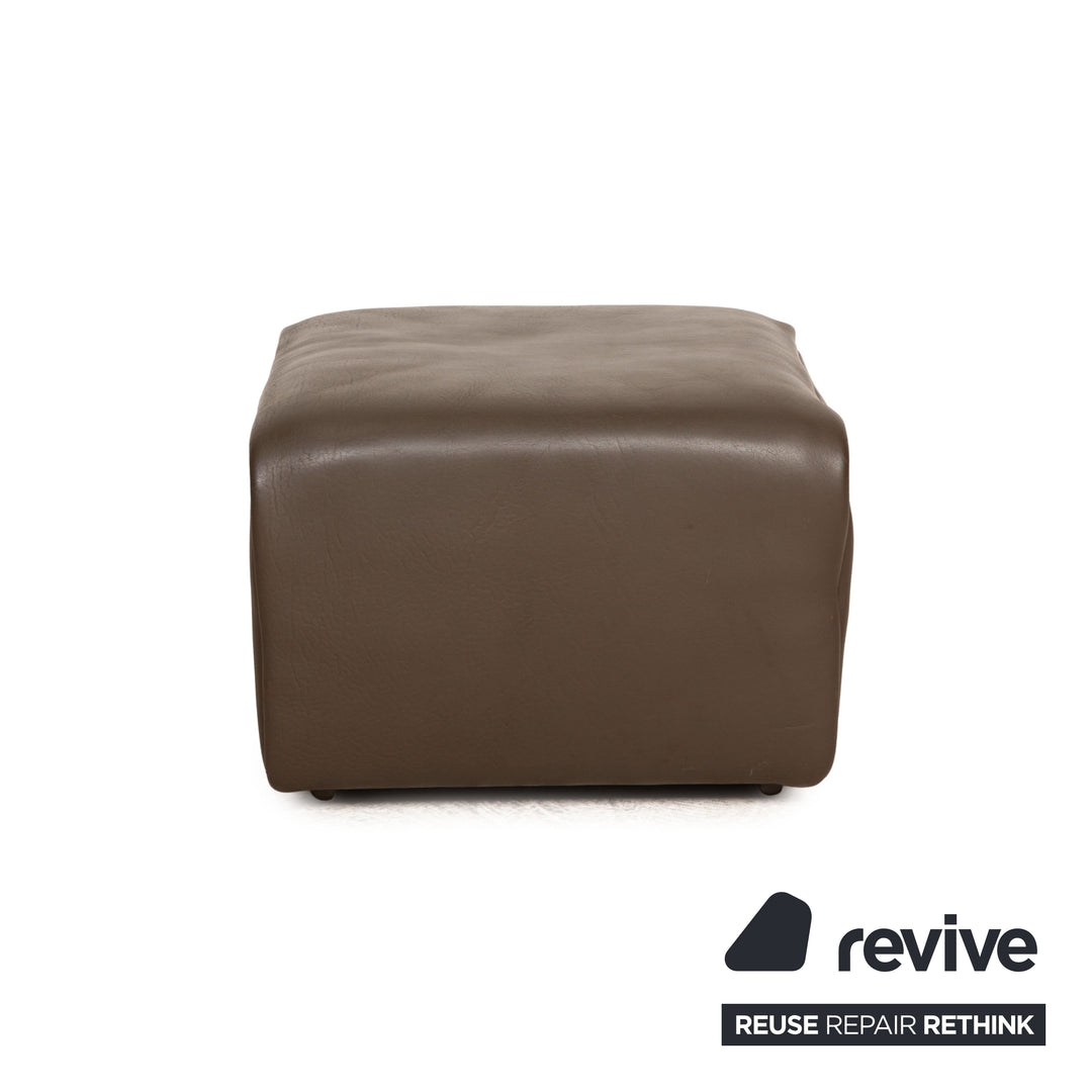de Sede ds 47 brown leather stool