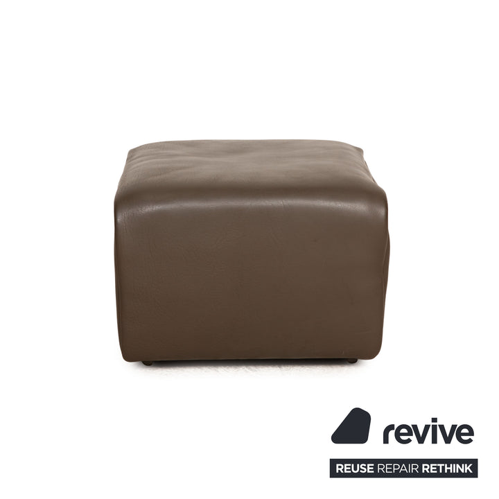 de Sede ds 47 brown leather stool