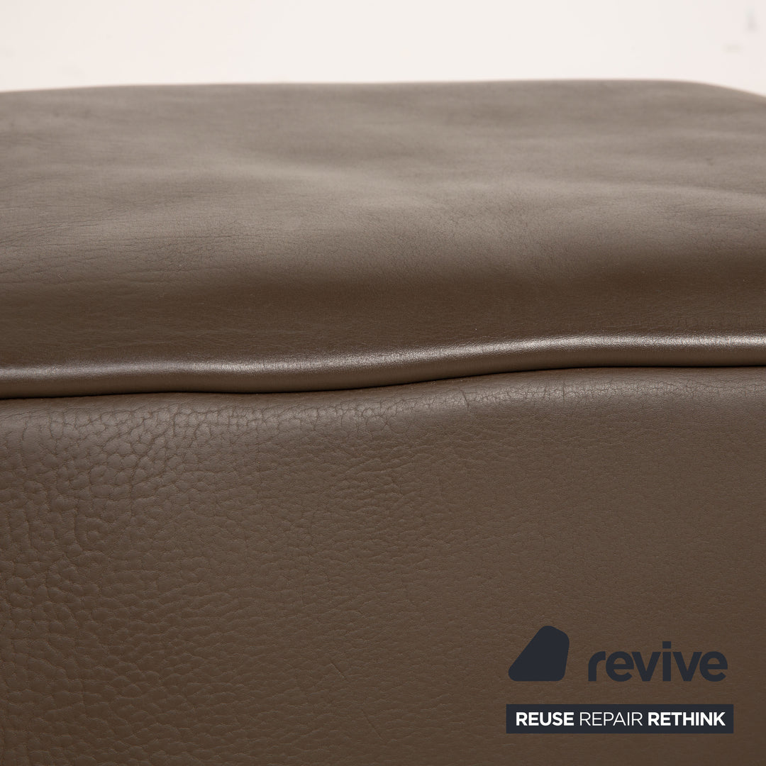 de Sede ds 47 brown leather stool