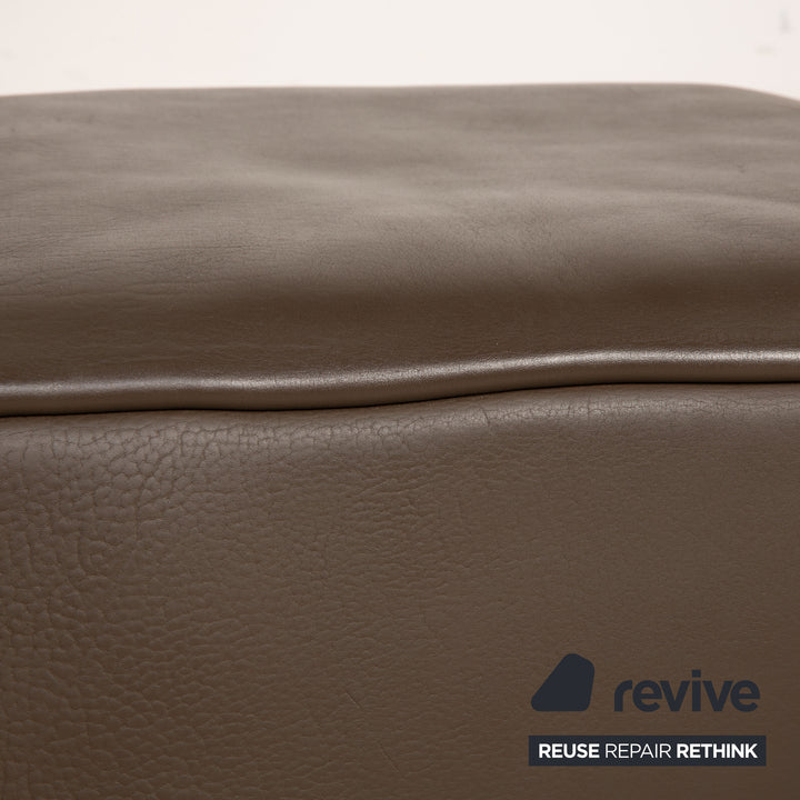 de Sede ds 47 brown leather stool