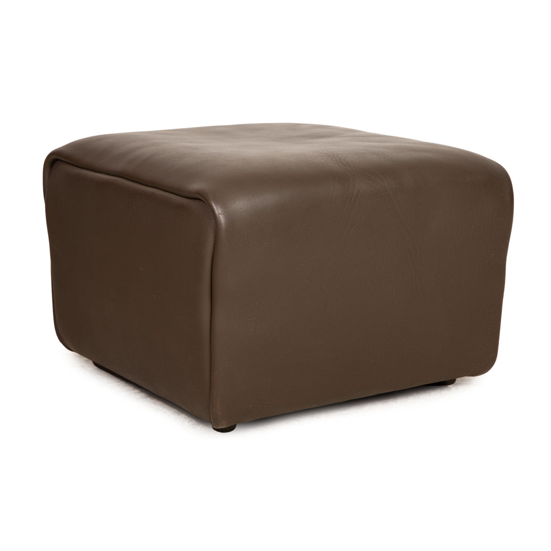 de Sede ds 47 brown leather stool