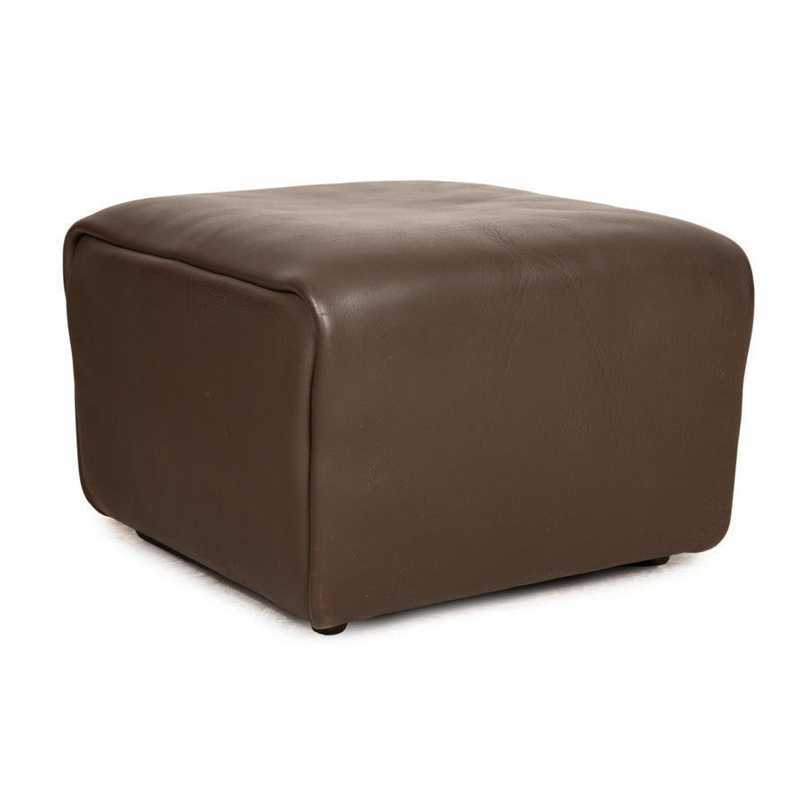 de Sede ds 47 brown leather stool