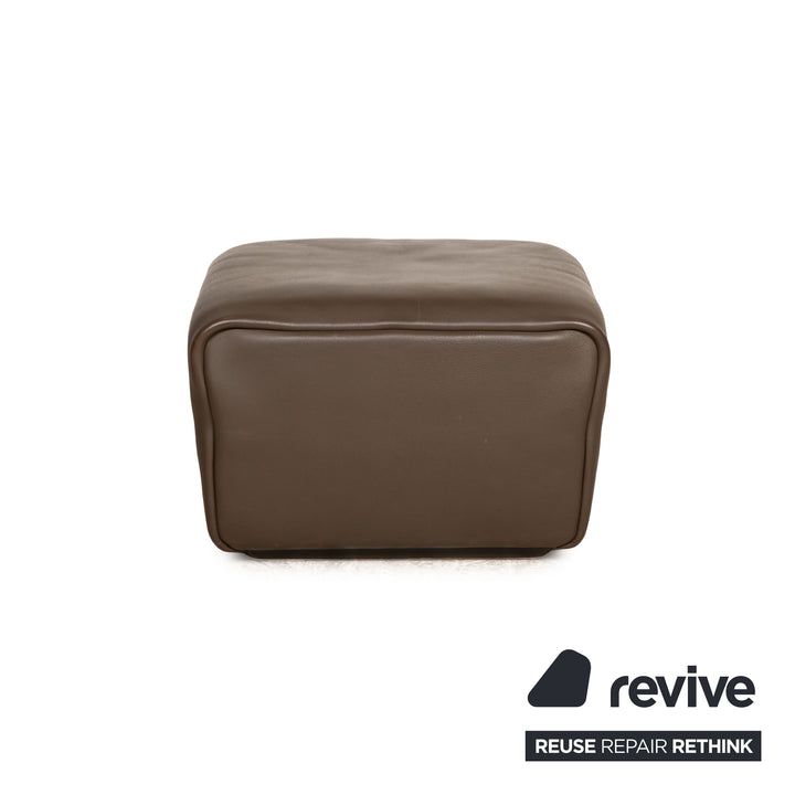 de Sede ds 47 brown leather stool
