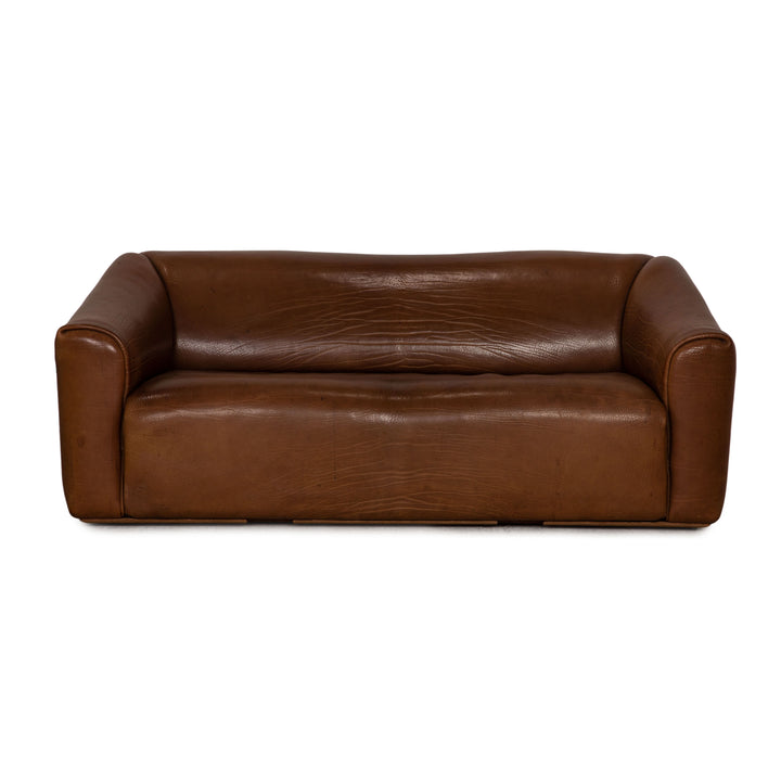 de Sede DS 47 Dreisitzer Leder Braun Sofa Couch