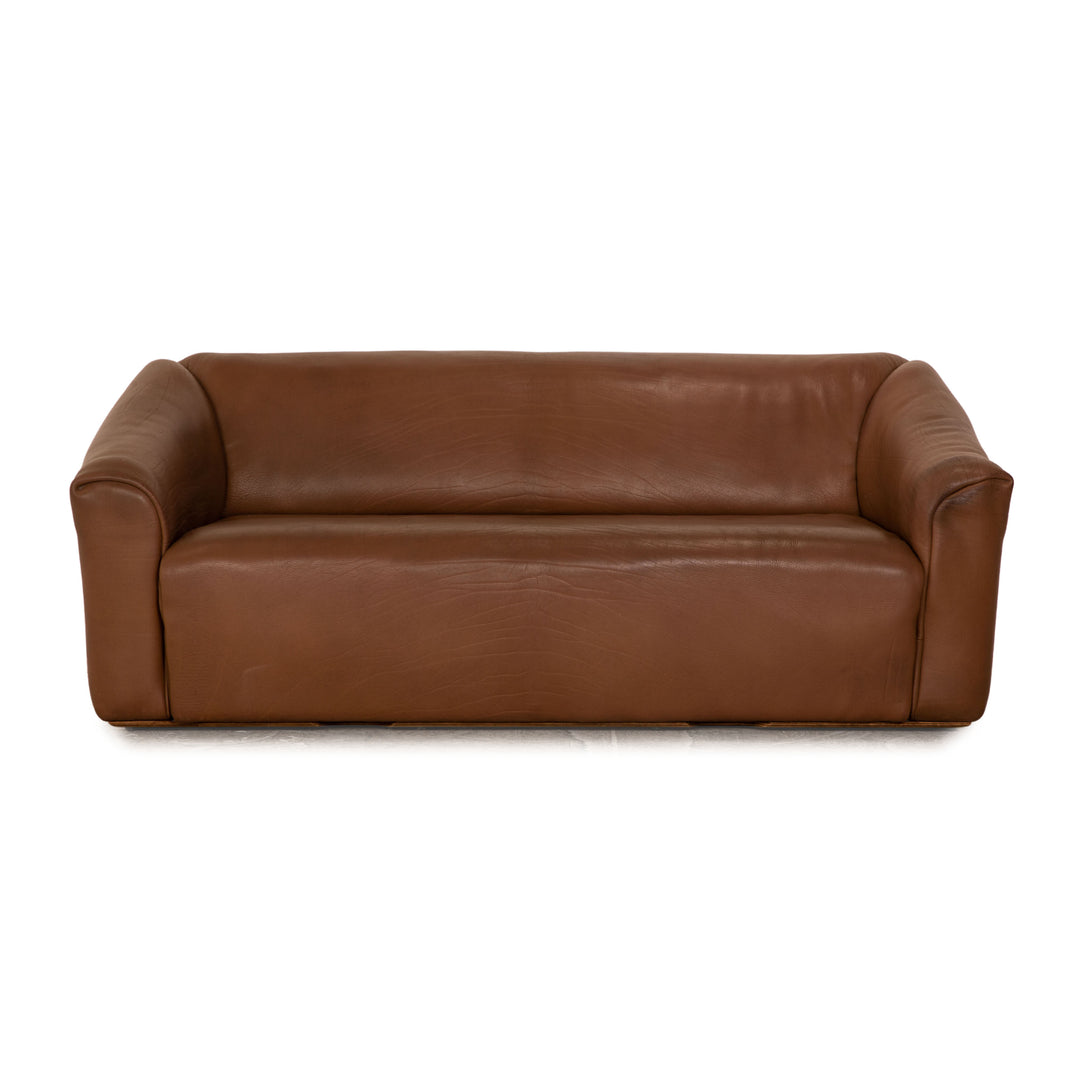 de Sede ds 47 Leder Dreisitzer Braun Sofa Couch Funktion