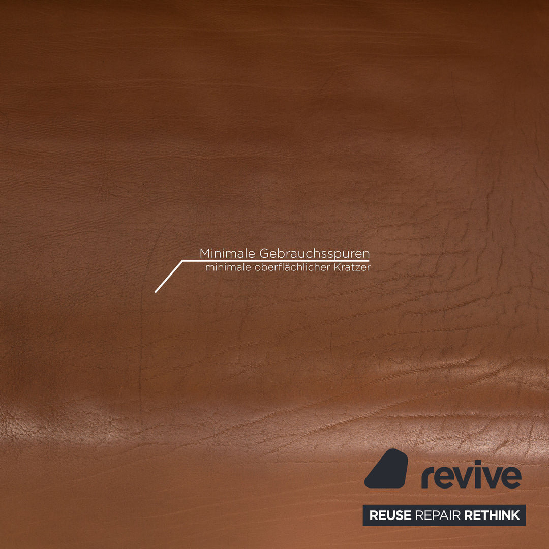 de Sede ds 47 Leder Dreisitzer Braun Sofa Couch Funktion