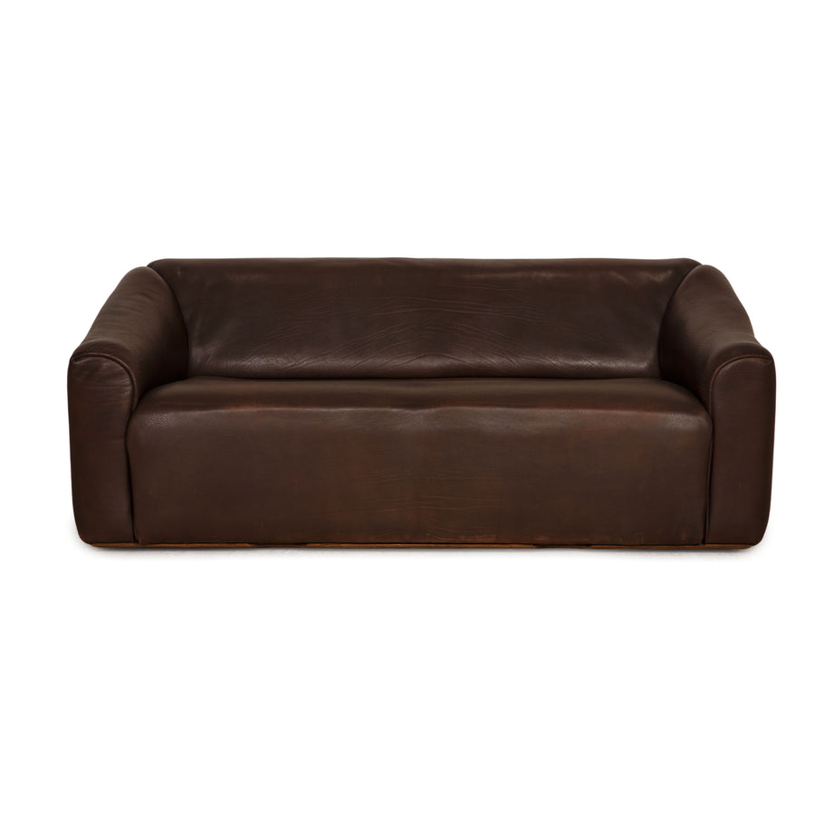 de Sede ds 47 Leder Dreisitzer Braun Sofa Couch Funktion