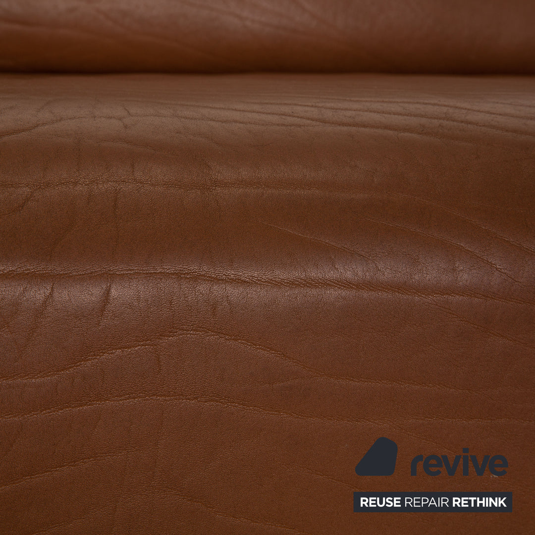 de Sede ds 47 Leder Dreisitzer Braun Sofa Couch Funktion