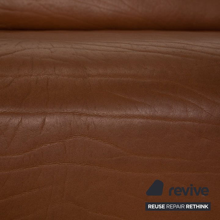 de Sede ds 47 Leder Dreisitzer Braun Sofa Couch Funktion