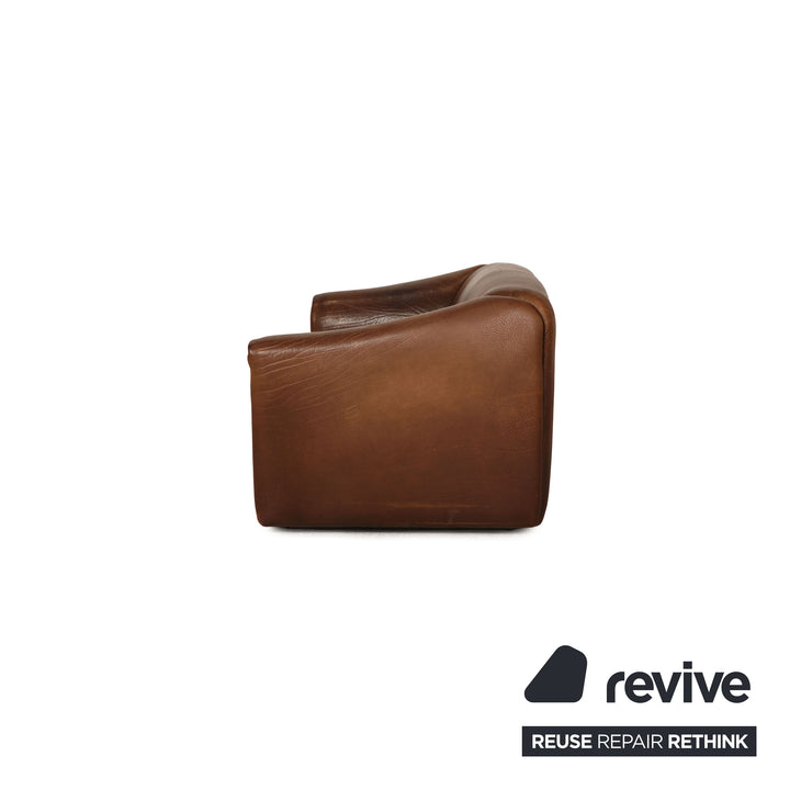 de Sede ds 47 Leder Dreisitzer Braun Sofa Couch