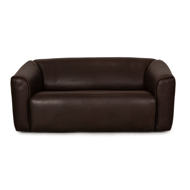de Sede DS 47 Leder Zweisitzer Braun Sofa Couch
