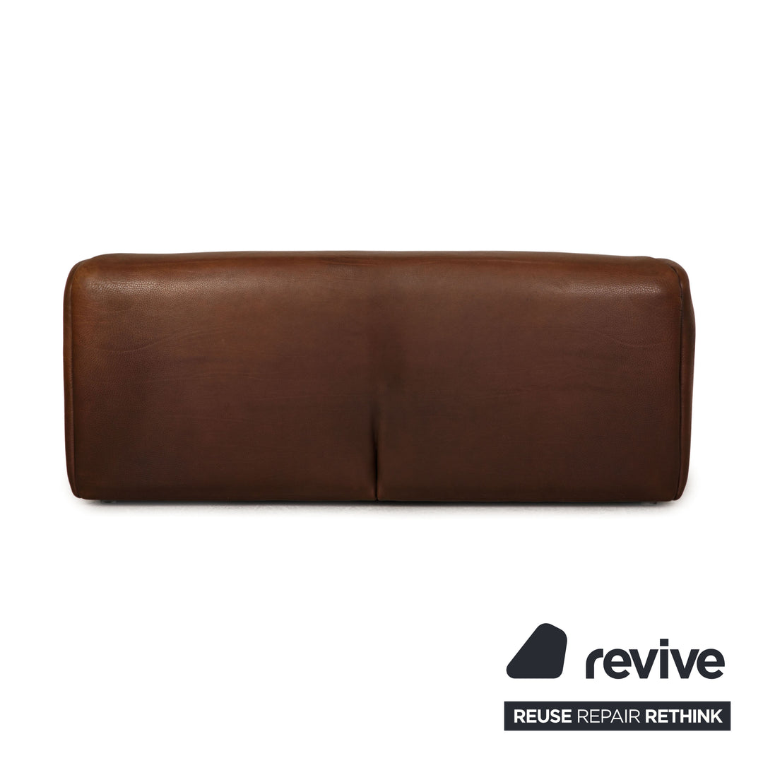 de Sede ds 47 Leder Dreisitzer Braun Sofa Couch