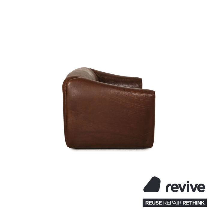 de Sede ds 47 Leder Dreisitzer Braun Sofa Couch